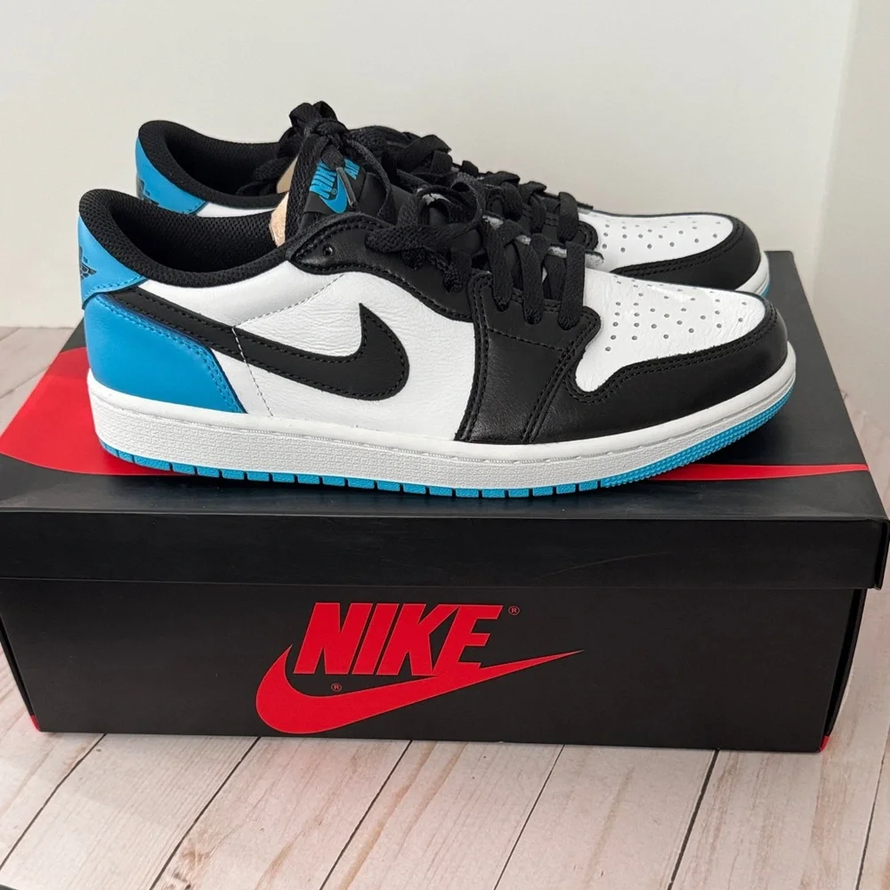 NEW Air Jordan 1 Retro Low OG Powder Blue